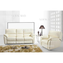 Modern Italy Leather Furniture Recliner Sofa (604)